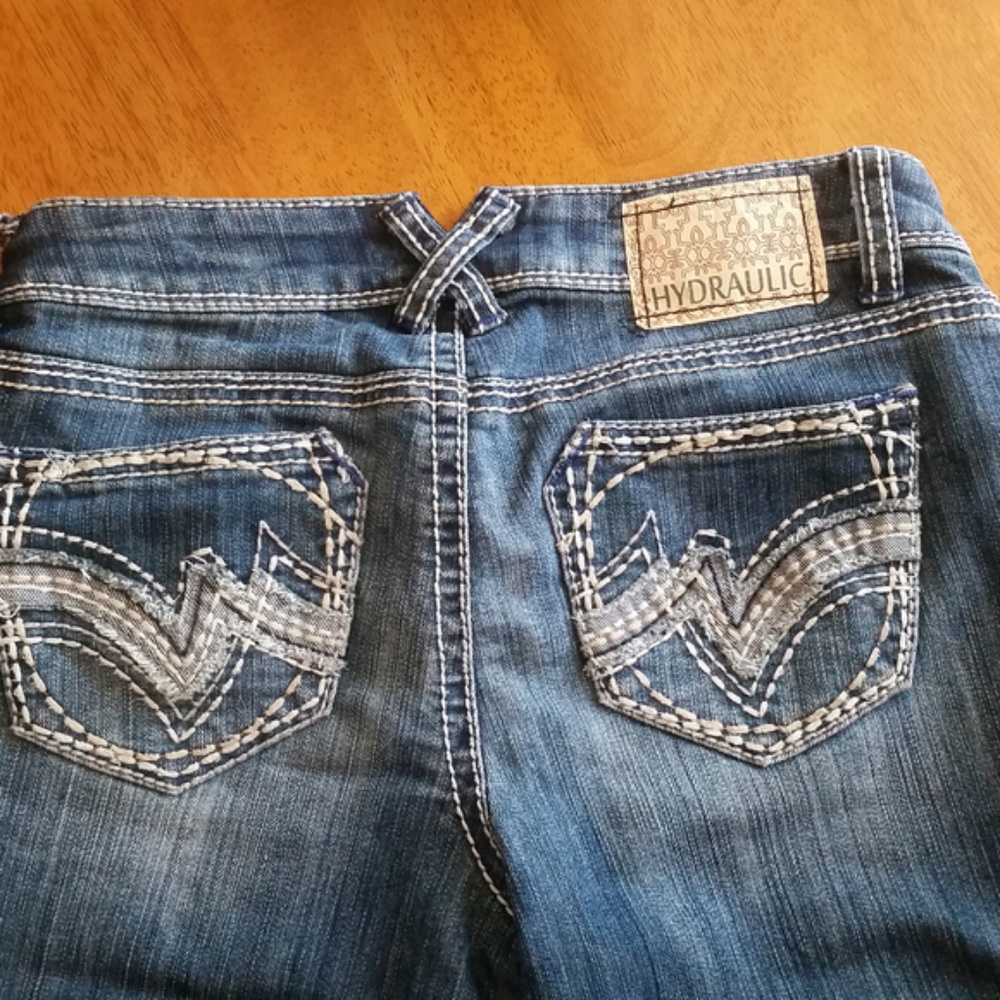 Hydraulic Cropped jeans Size 5/6